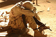 Upset Soldier