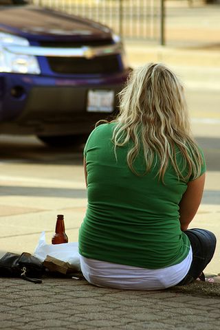 Drinking alone